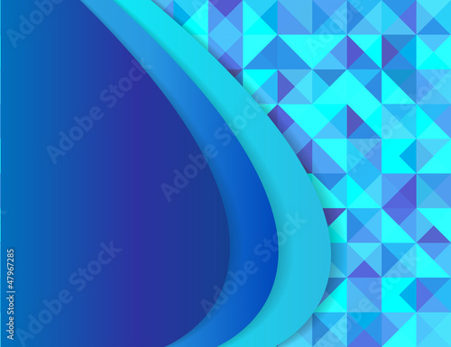 Abstrakte geometrische Gestaltung