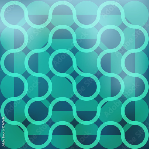 Abstrakte geometrische Gestaltung