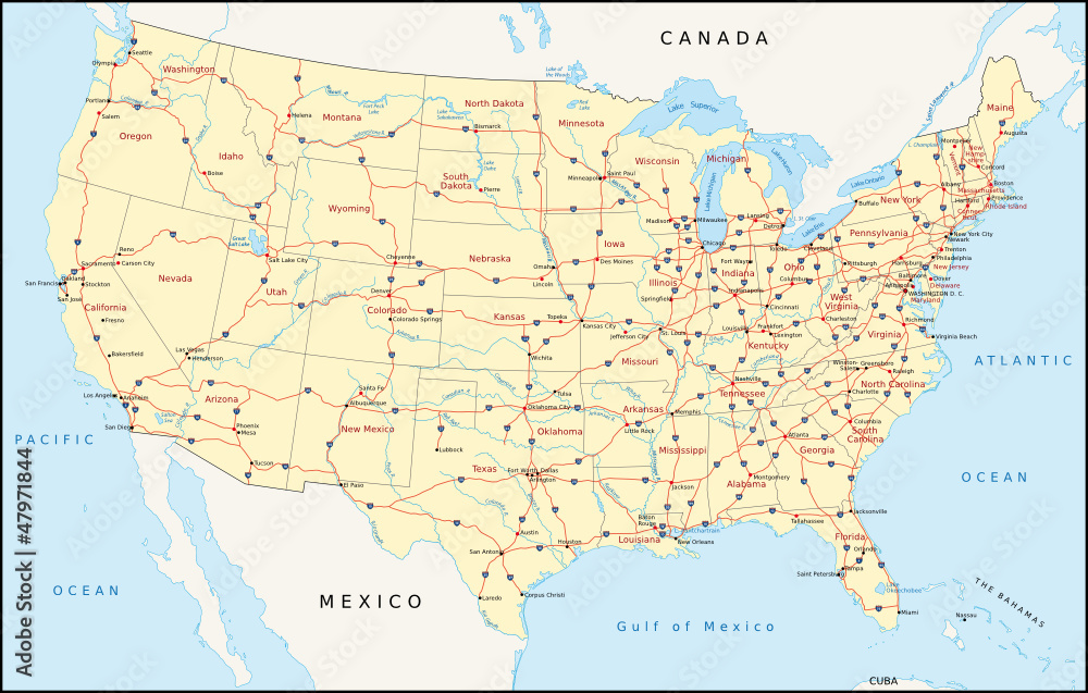 US. Interstate Highways