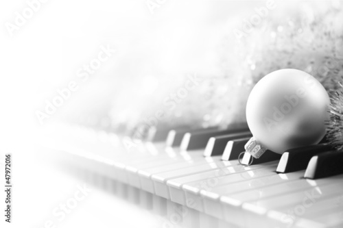 Winter holidays minimal decoration