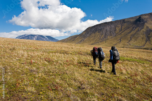 Hike in Kamchatka valley. © Alex Ishchenko