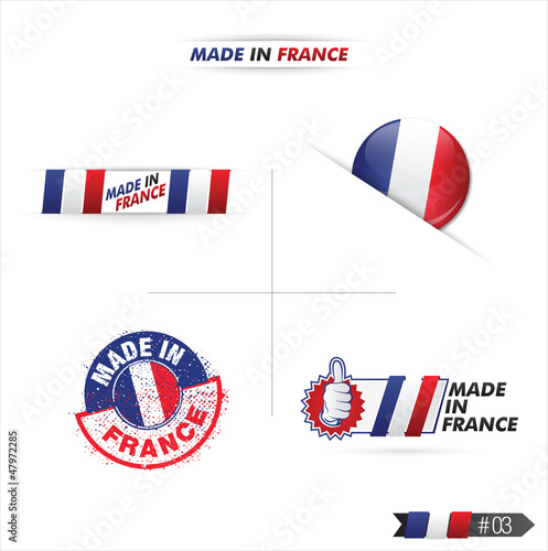 sticker made in france