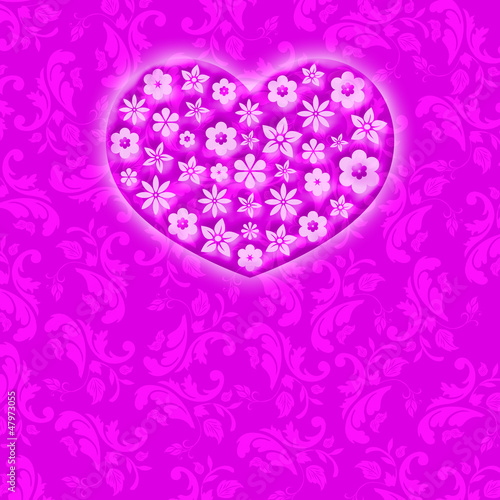 Valentine card background
