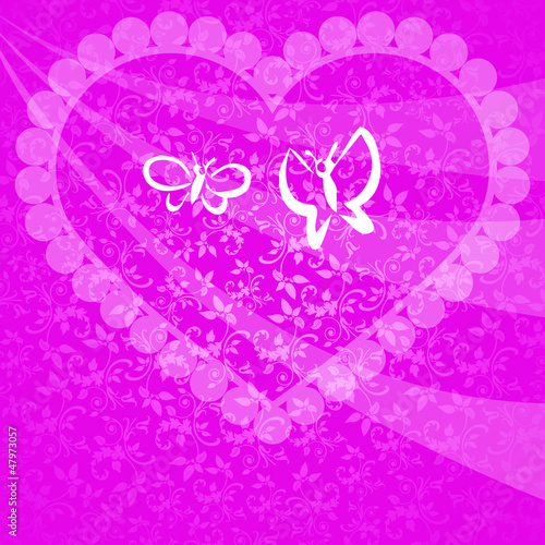 Valentine card background