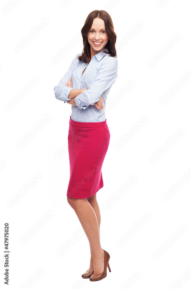 Attractive woman standing Attractive woman standing