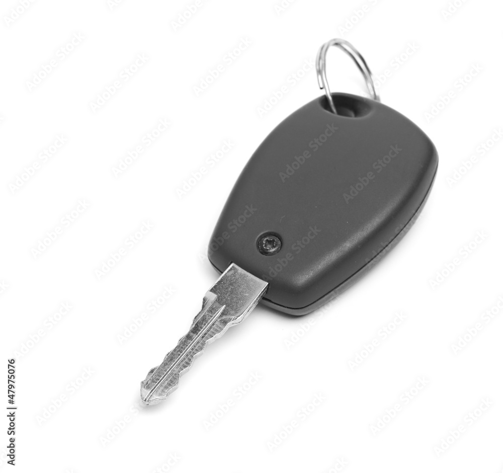 car key isolated on white background car key isolated on white background
