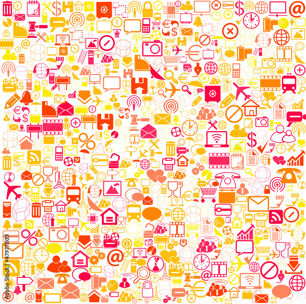 Network background, vector