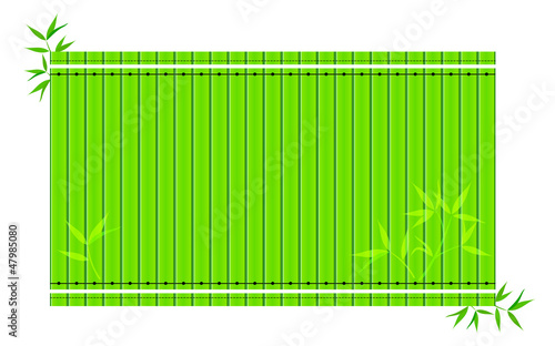 Vector bamboo slip