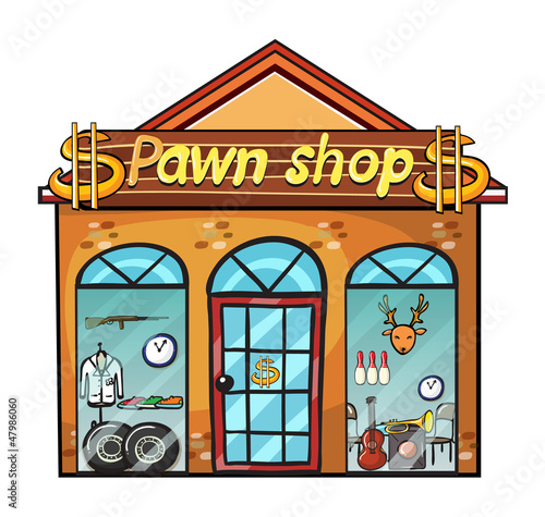 A pawnshop