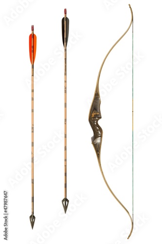 Pfeil und Bogen klassisch