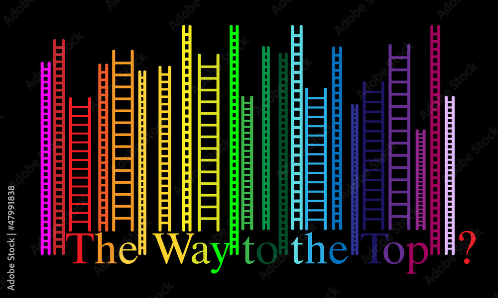 Fototapeta premium The Way to the Top