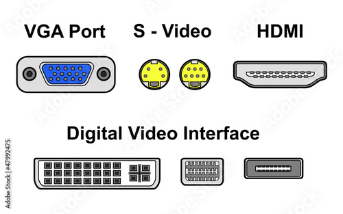 video ports, vector