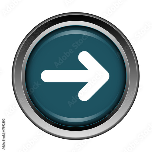 Flèche, suivant, bouton, internet, icône, web, net,