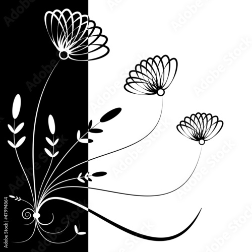 Fototapeta Naklejka Na Ścianę i Meble -  Floral design element