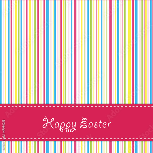 Easter Greeting Card, vector