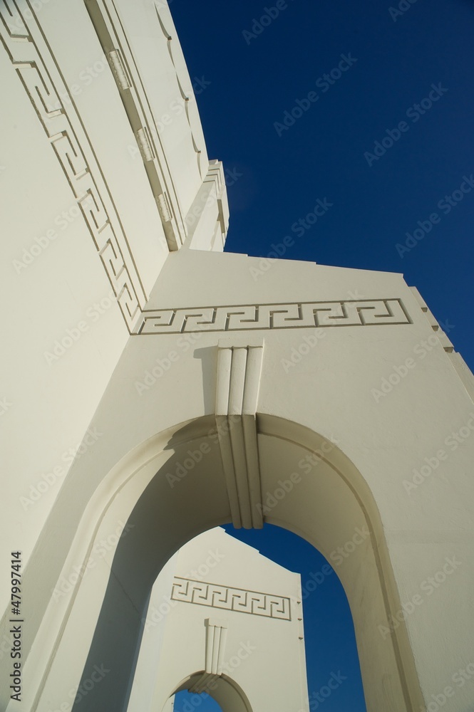 Naklejka premium Griffith observatory architecture