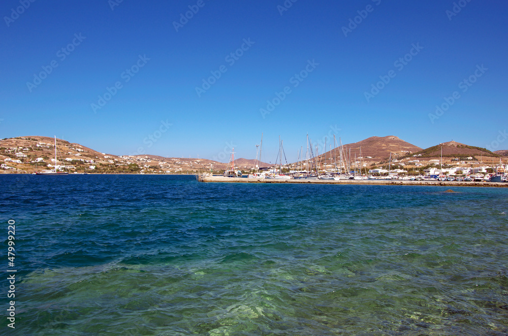 Fototapeta premium Paros Island Parikia, Grecja