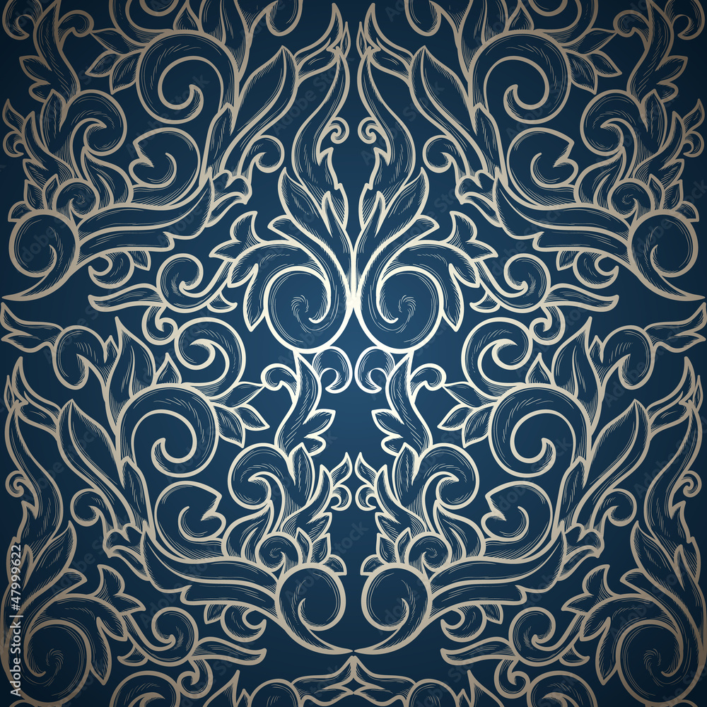 Damask seamless backgrounds Damask seamless backgrounds