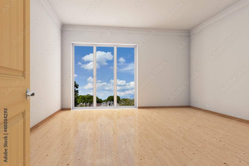 Obraz premium Leeres Zimmer in einer Wohnung