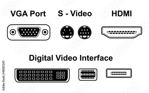 video ports, vector