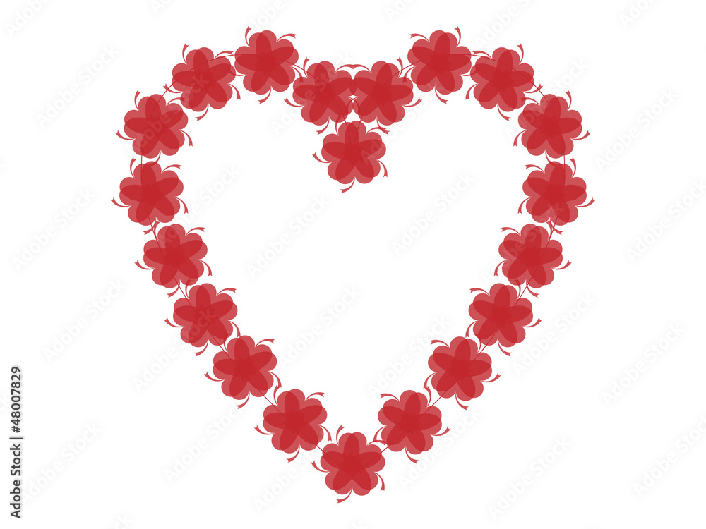 Obraz premium Red heart