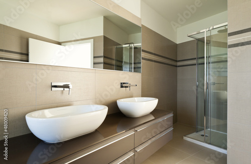 interior modern bathroom