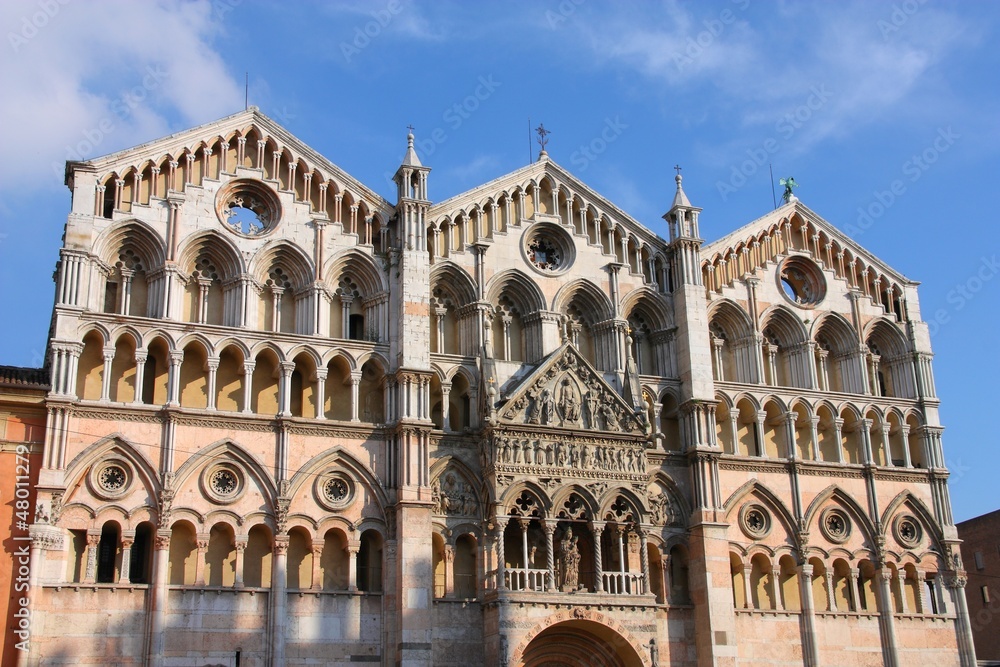 Italy - Ferrara cathedral