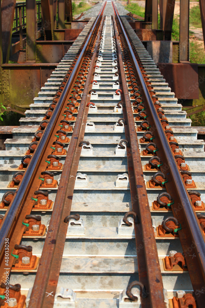 Fototapeta premium droga kolejowa