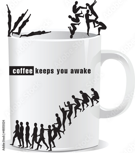 coffee keeps you awake