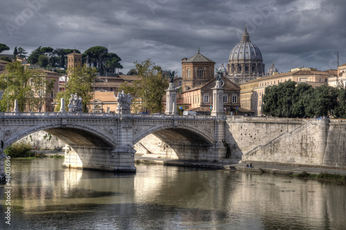 Cavour Bridge, Rome, Italy