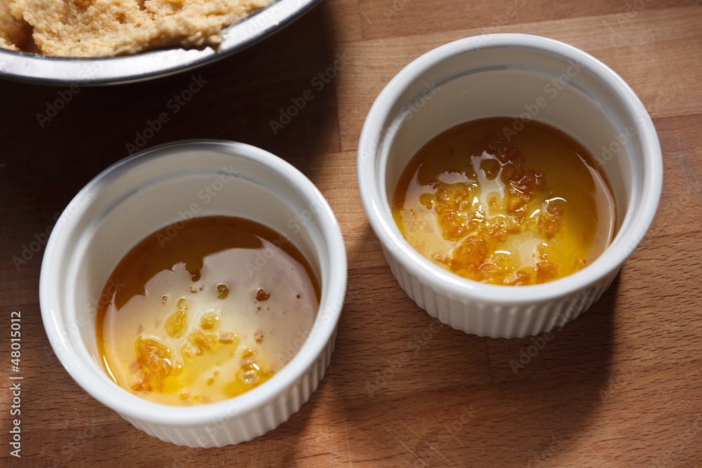English pudding with ginger English pudding with ginger