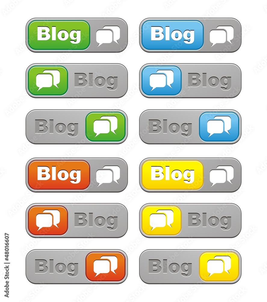 blog button sets