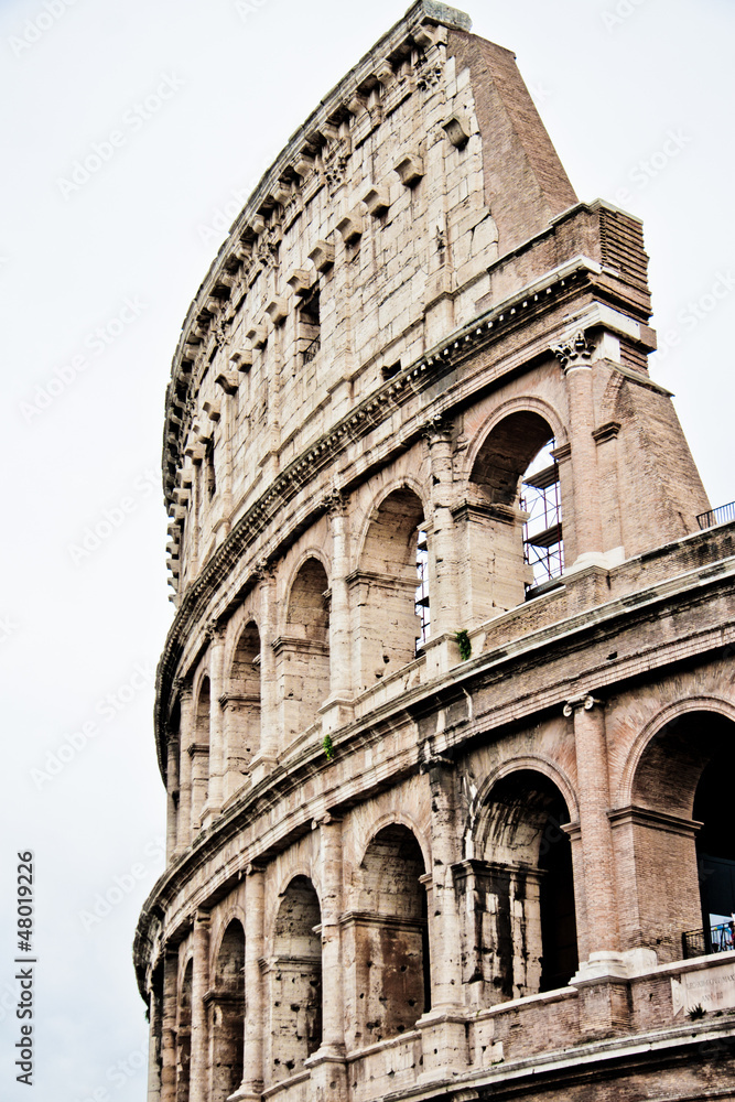Naklejka premium Koloseum w Rzymie