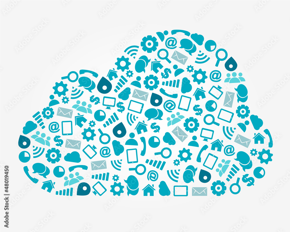 Cloud Computing Service Concept Cloud Computing Service Concept