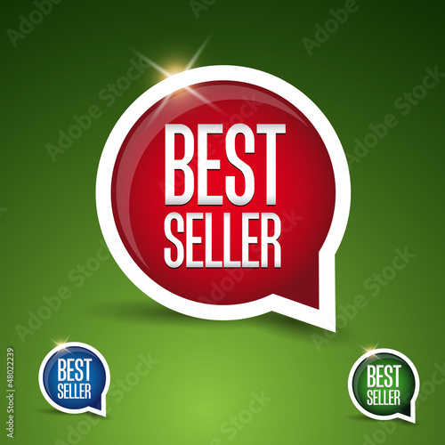 Best seller badge set