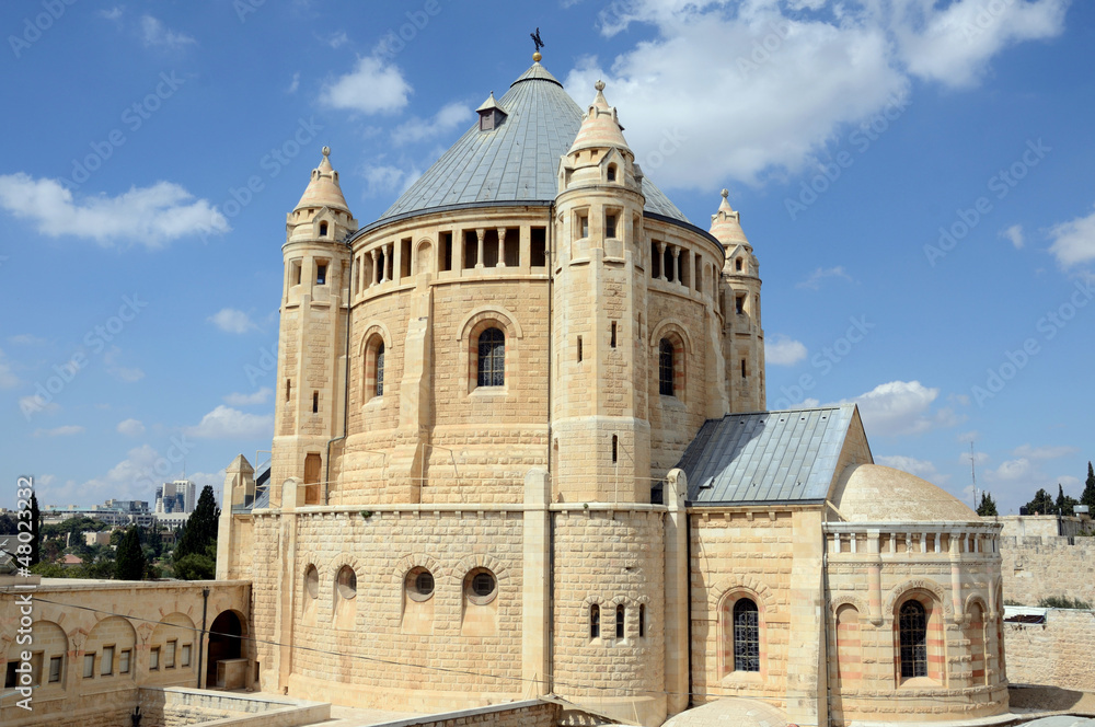 Basilica of the Dormition Abbey in Jerusalem