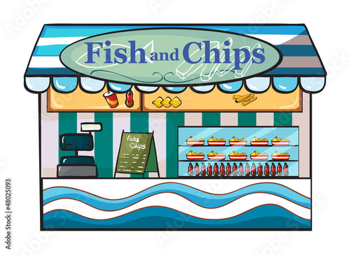 A fish and chips shop photo