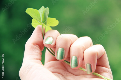 Green Nail Polish