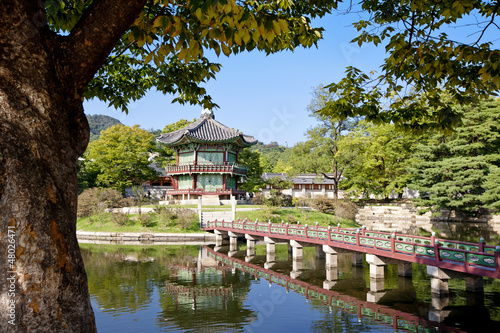 Canvas Print Emperor palace at Seoul