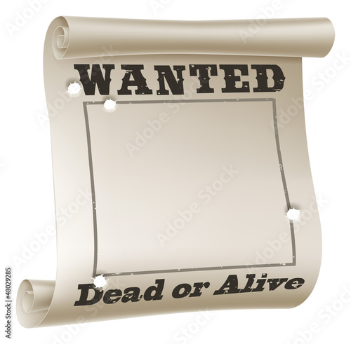 Wanted poster