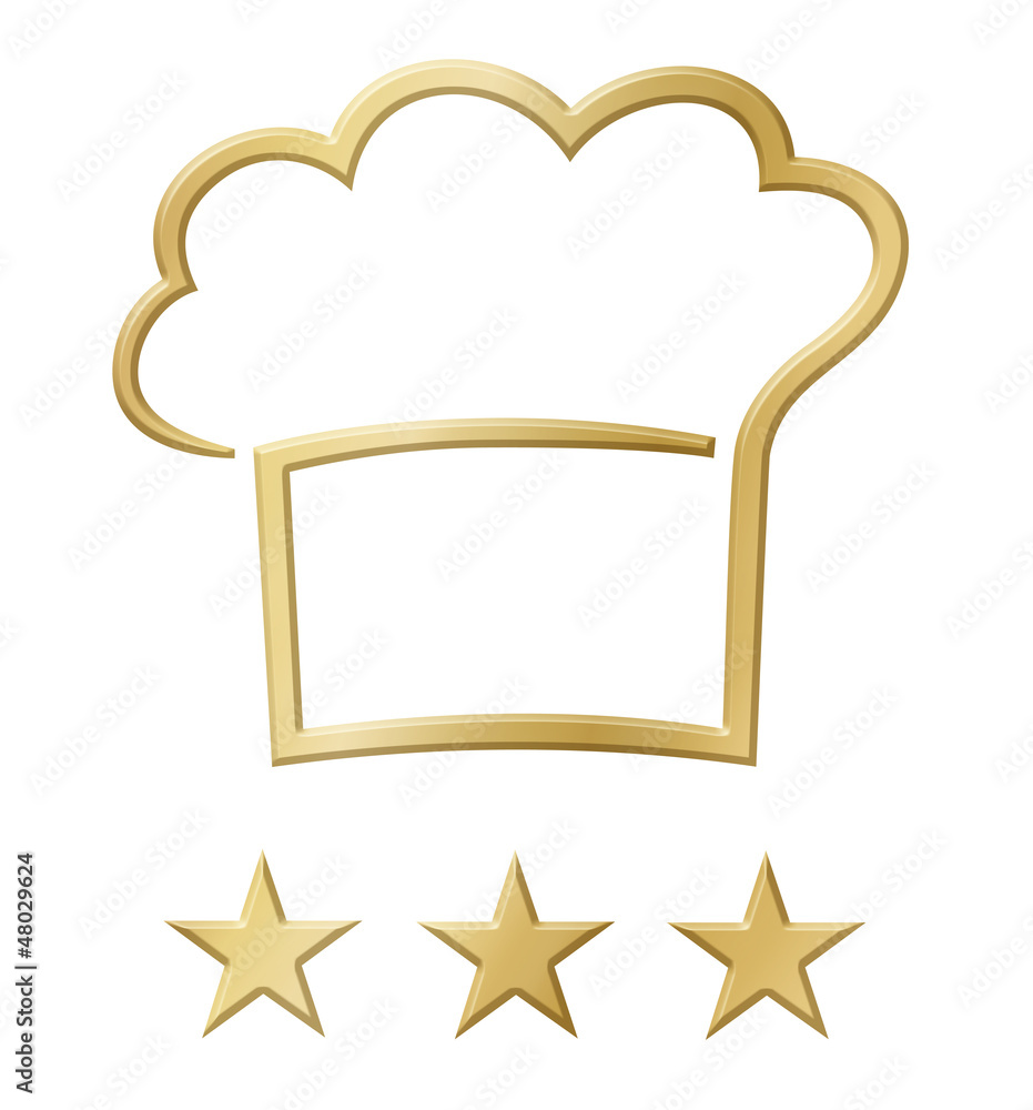 Sterneküche - Logo mit Goldeffekt Sterneküche - Logo mit Goldeffekt