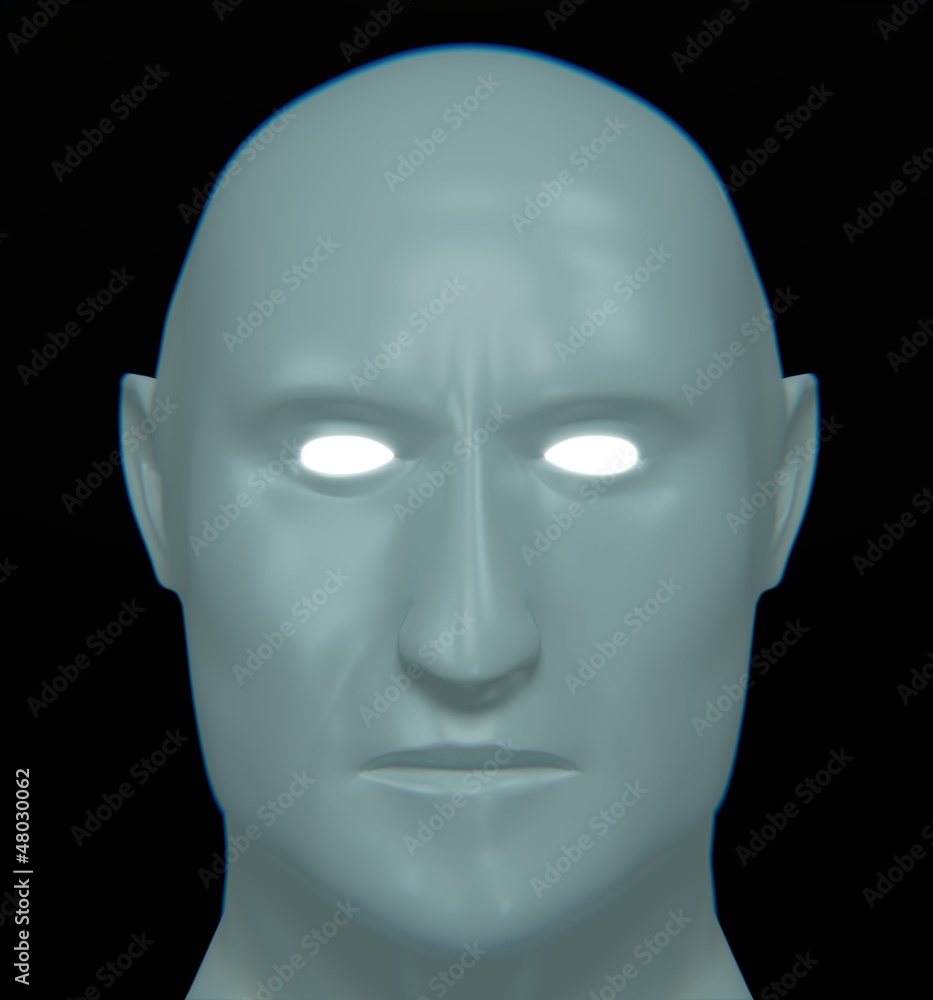 Visage alien Visage alien