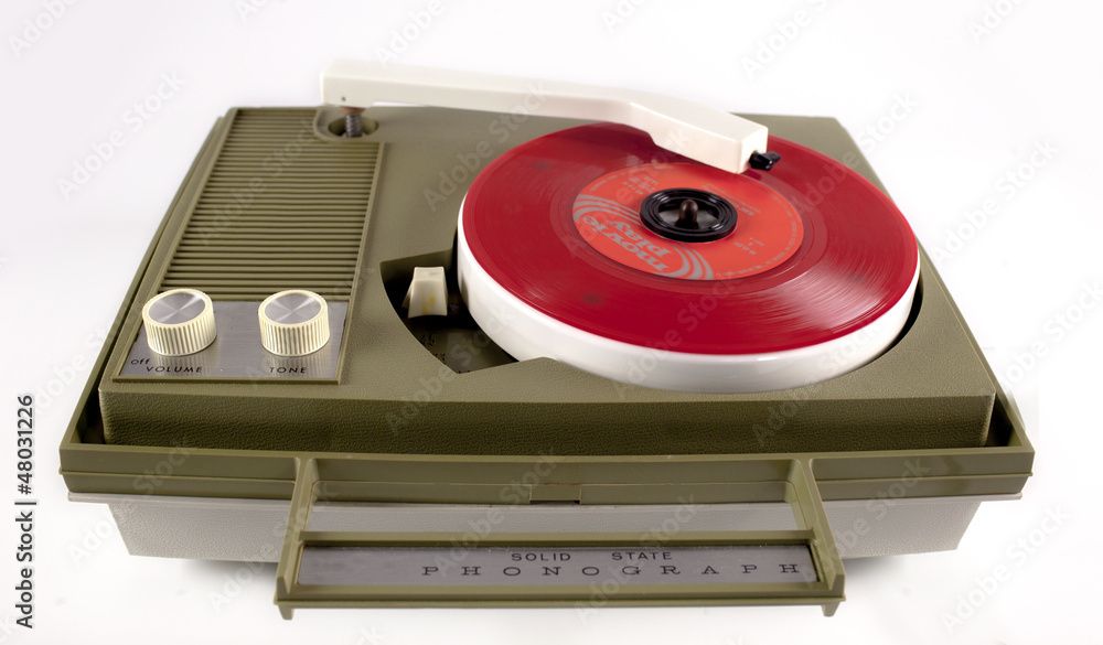 Obraz premium vintage gramofon