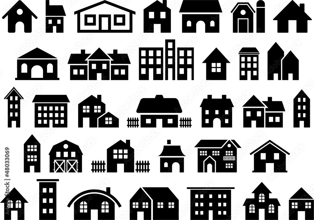 House & Building icons
