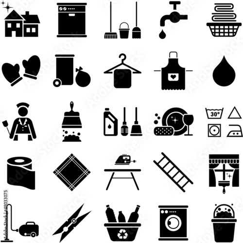 House Cleaning icons