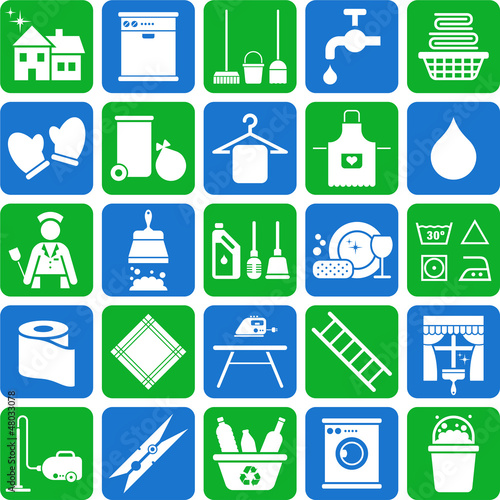 House Cleaning icons