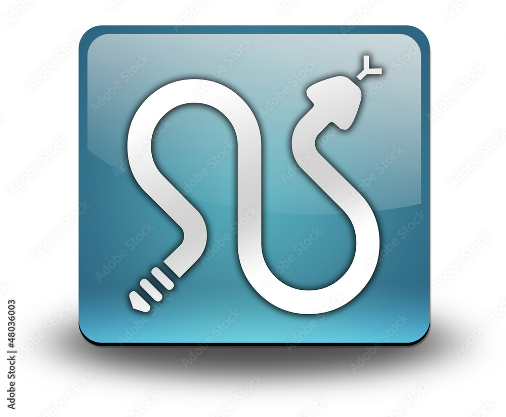 Light Blue 3D Effect Icon Light Blue 3D Effect Icon