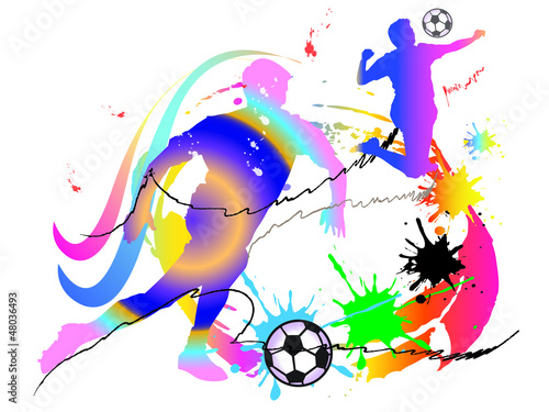 soccer art