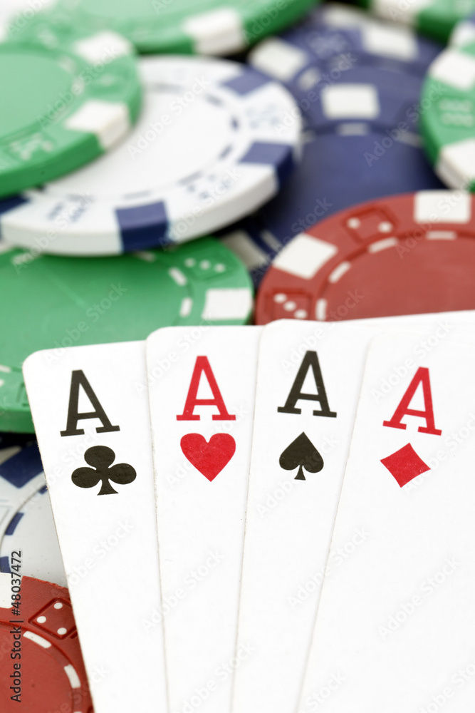 Obraz premium poker table