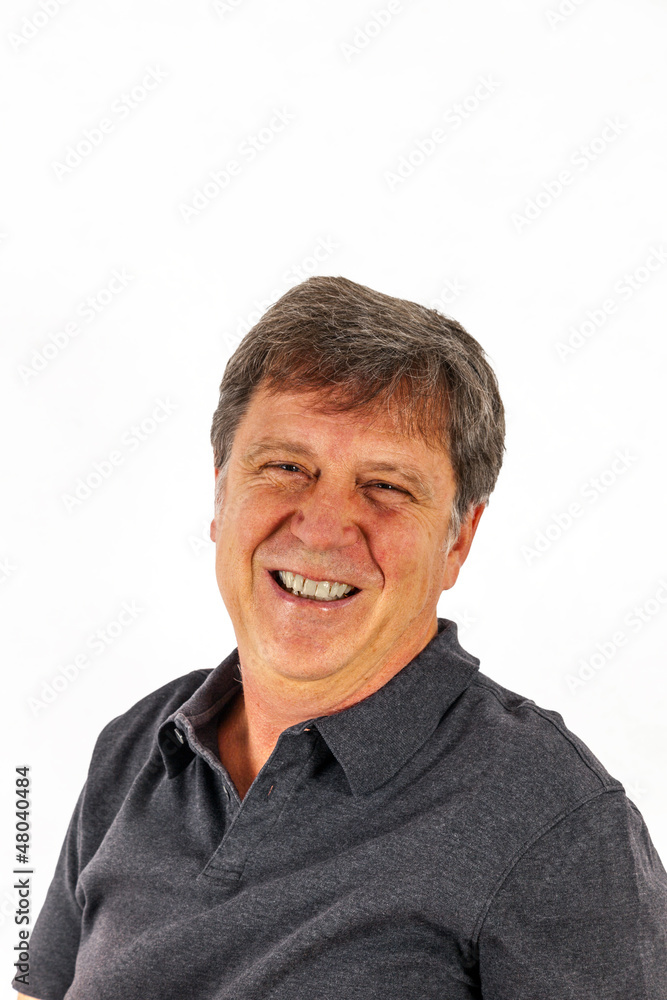 Obraz premium stylish man standing and gesturing with his hands